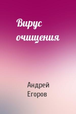 Обложка книги «Вирус очищения» — Андрей Егоров