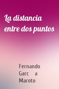 La distancia entre dos puntos