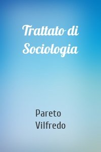 Trattato di Sociologia