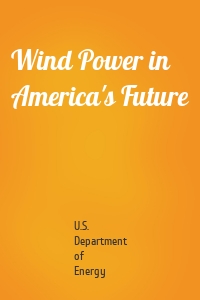 Wind Power in America's Future