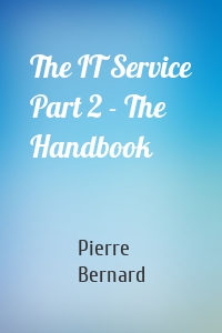 The IT Service Part 2 - The Handbook
