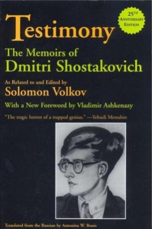 Обложка книги «Свидетельство. Воспоминания Дмитрия Шостаковича, записанные и отредактированные Соломоном Волковым» — Соломон Волков
