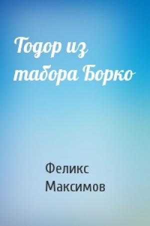 Обложка книги «Тодор из табора Борко» — Феликс Максимов