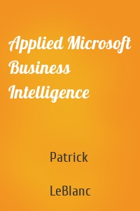 Applied Microsoft Business Intelligence