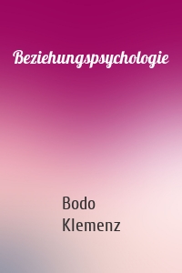 Beziehungspsychologie