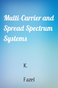 Multi-Carrier and Spread Spectrum Systems