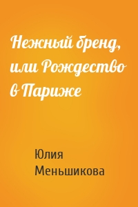 Нежный бренд, или Рождество в Париже