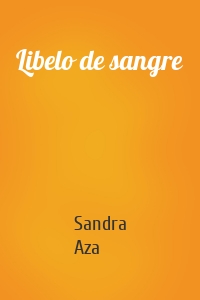 Libelo de sangre