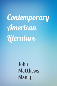 Contemporary American Literature