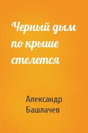 Обложка книги «Черный дым по крыше стелется» — Александр Башлачев