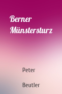 Berner Münstersturz