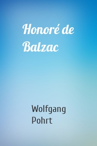 Honoré de Balzac