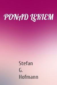 PONAD LĘKIEM