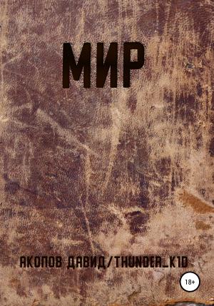 Обложка книги «Мир» — Давид Акопов