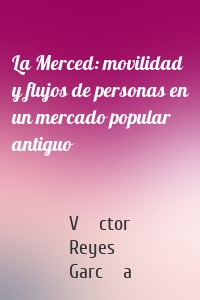 La Merced: movilidad y flujos de personas en un mercado popular antiguo