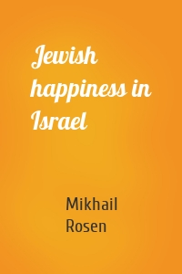 Jewish happiness in Israel