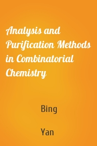 Analysis and Purification Methods in Combinatorial Chemistry