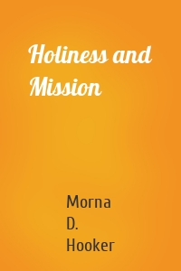 Holiness and Mission