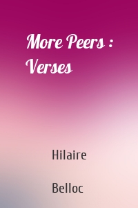 More Peers : Verses