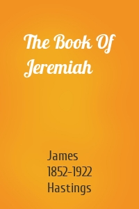 The Book Of Jeremiah