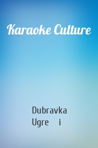 Karaoke Culture
