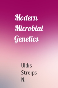 Modern Microbial Genetics