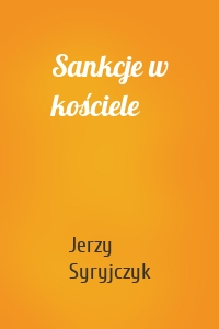 Sankcje w kościele