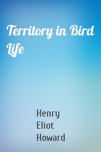 Territory in Bird Life