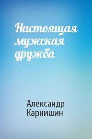 Обложка книги «Настоящая мужская дружба» — Александр Карнишин