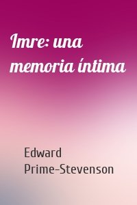 Imre: una memoria íntima
