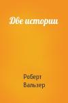 Роберт Вальзер - Две истории