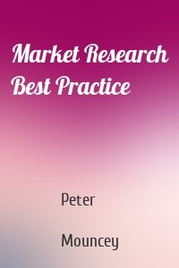 Market Research Best Practice