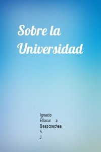 Sobre la Universidad