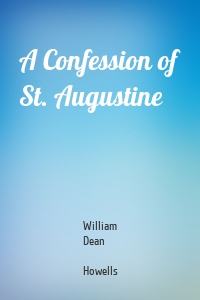 A Confession of St. Augustine