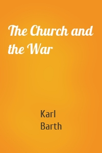 The Church and the War