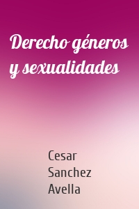 Derecho géneros y sexualidades