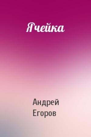 Обложка книги «Ячейка» — Андрей Егоров