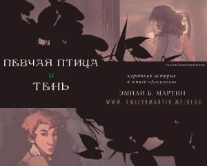 Обложка книги «Певчая птица и тень» — Эмили Мартин