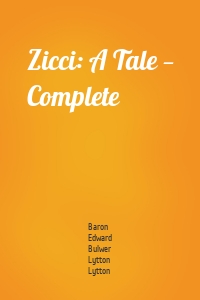 Zicci: A Tale — Complete