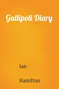 Gallipoli Diary