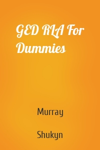 GED RLA For Dummies