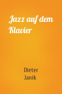 Jazz auf dem Klavier