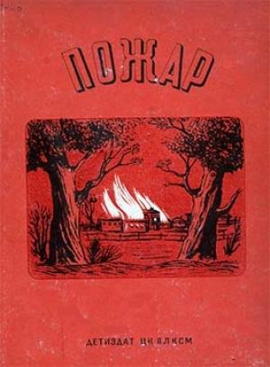 Обложка книги «Пожар» — Глеб Чайкин, Василий Валов, Екатерина Боронина, Михаил Жестев, Ефим Ружанский, В. Лебедев