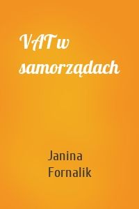 VAT w samorządach