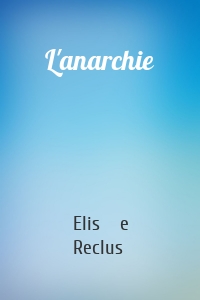 L'anarchie