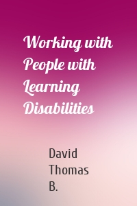 Working with People with Learning Disabilities