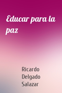 Educar para la paz