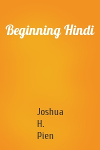 Beginning Hindi