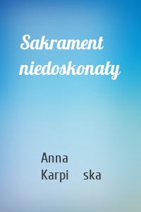 Sakrament niedoskonały