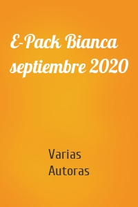 E-Pack Bianca septiembre 2020